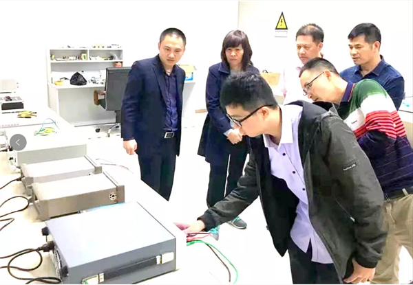 热烈欢迎桂平市政协副主席委派的委员考察团莅临中科计量考察访问！