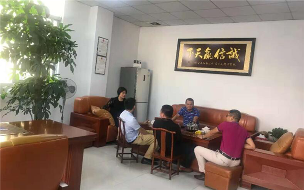 中科计量董事长受邀参观东莞艺发激光切割有限公司