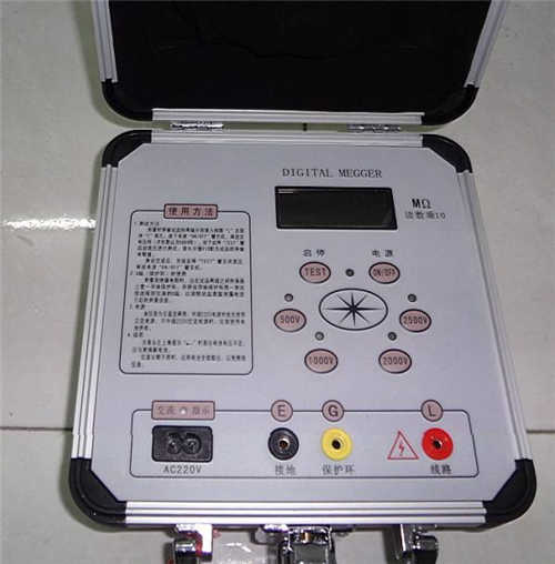 绝缘电阻测试仪的使用方法和仪器校准步骤